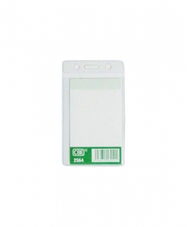 CBE 2564 Name Badge (Soft) - Vertical (Without Clip)